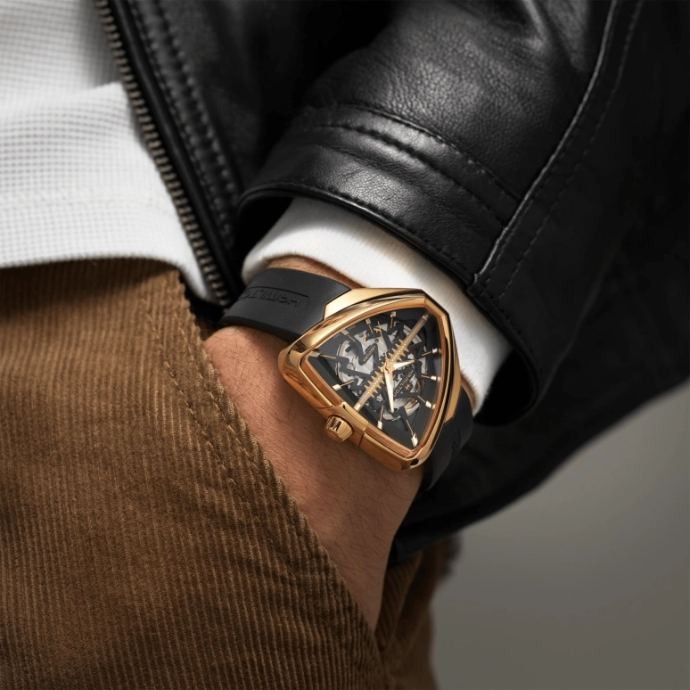 Hamilton,Ventura 42.50x44.60mm,42.50x44.60mm,Stainless Steel,Black,Automatic,80hours,In-house Caliber,H24525331