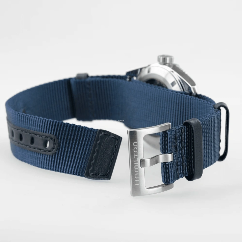 Hamilton,Khaki Field 37mm,37mm,Stainless Steel,Blue,Automatic,80hours,In-house Caliber,H70225940