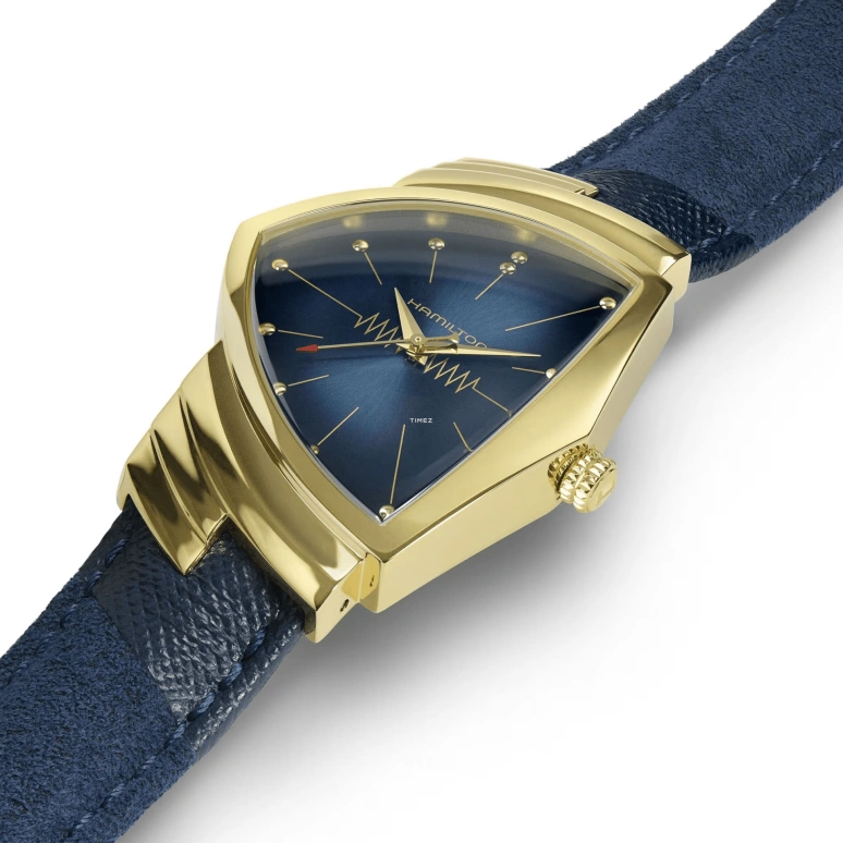 Hamilton,Ventura 32.30x50.30mm,32.30x50.30mm,Stainless Steel,Blue,Quartz,Hardlex,Other,H24301941