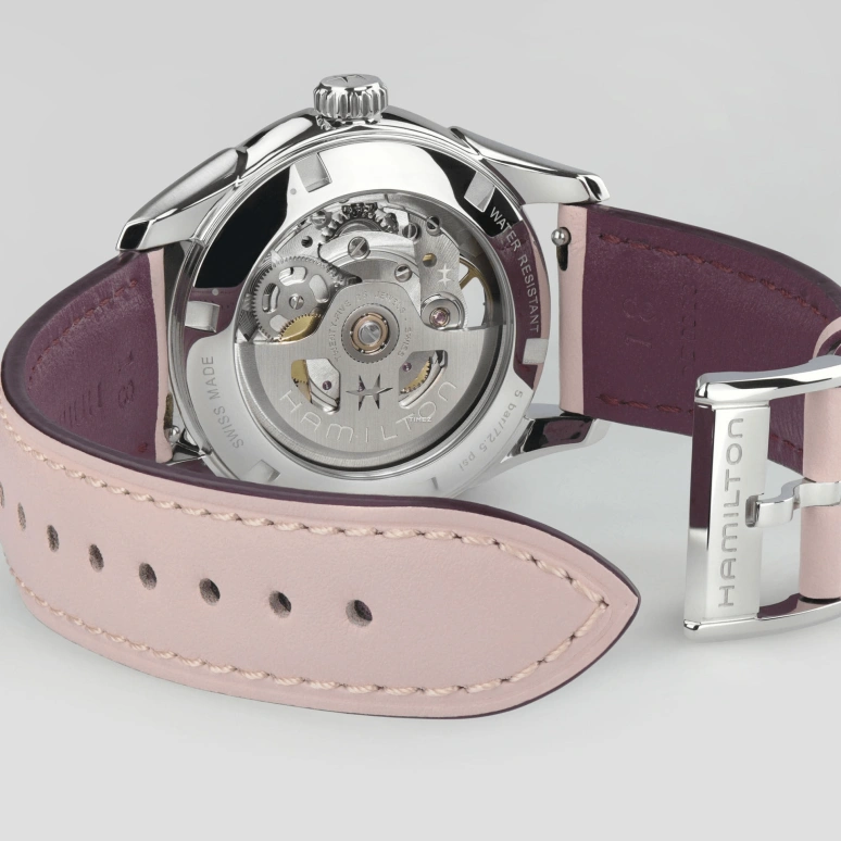 Hamilton,Jazzmaster 36mm,36mm,Stainless Steel,Purple,Automatic,Sapphire,Crystal Glass,Round,H32265801