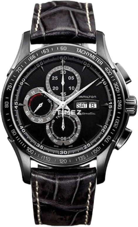 Hamilton,Jazzmaster 46mm,46mm,Stainless Steel,Black,Sapphire,Crystal Glass,Open,H32886831