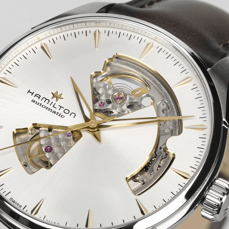 Hamilton,Jazzmaster 40mm,40mm,Stainless Steel,Silver,Automatic,Sapphire,Glass,Tonneau,H32675551