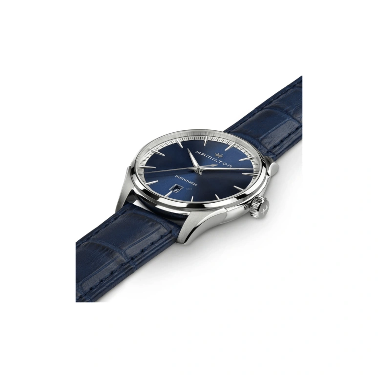 Hamilton,Jazzmaster 40mm,40mm,Stainless Steel,Blue,Automatic,80hours,In-house Caliber,H32475640
