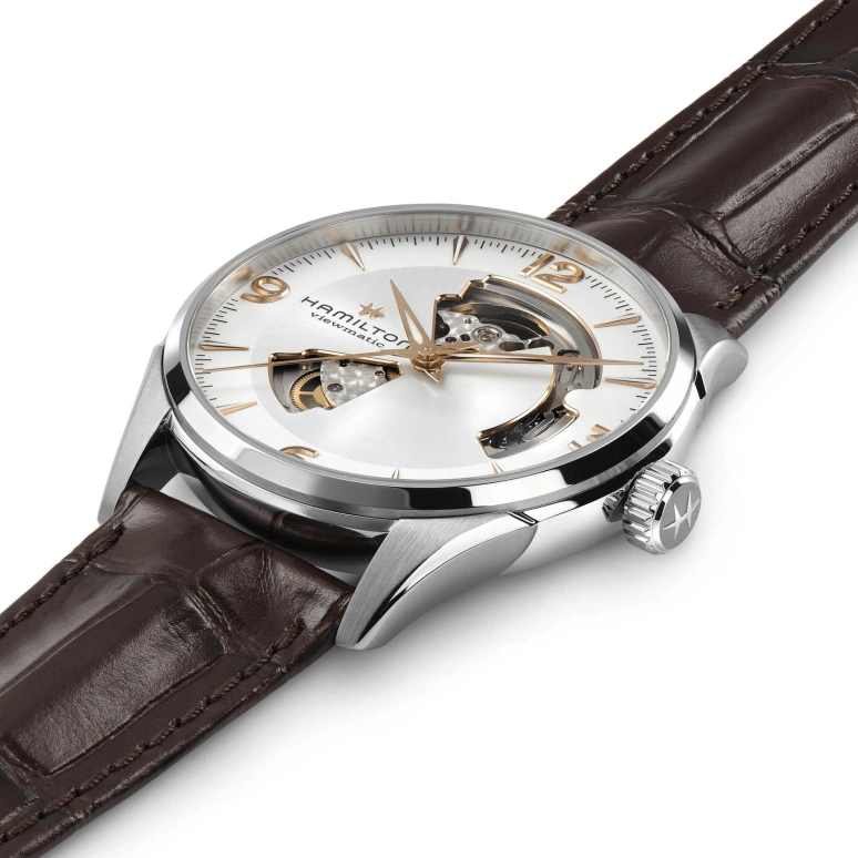Hamilton,Jazzmaster 42mm,42mm,Stainless Steel,Silver,Automatic,80hours,In-house Caliber,H32705551