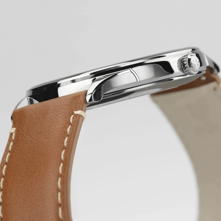 Hamilton,Jazzmaster 40mm,40mm,Stainless Steel,Silver White,Sapphire,Crystal Glass,H38525512