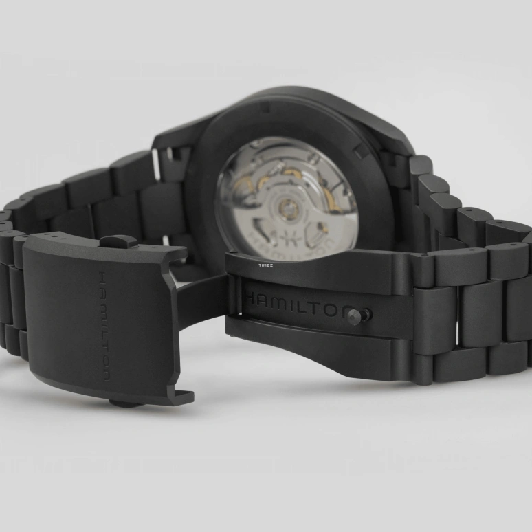 Hamilton,Khaki Field 38mm,38mm,Titanium,Black,Automatic,Sapphire,Crystal Glass,Round,H70215130