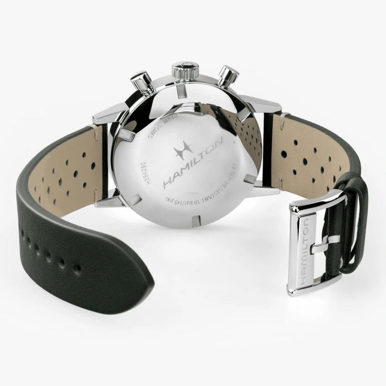 Hamilton,American Classic 40mm,40mm,Stainless Steel,Green,Handwound,Chronograph,60hours,H38429861