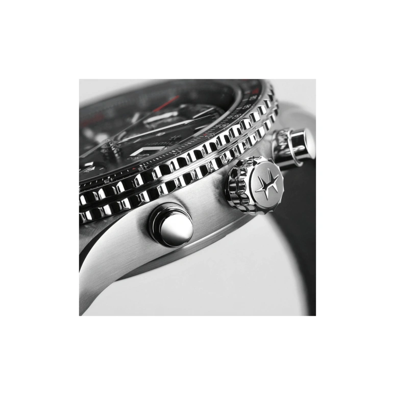 Hamilton,Khaki Aviation 44mm,44mm,Stainless Steel,Black,Automatic,Chronograph,Date,Day,H76726530