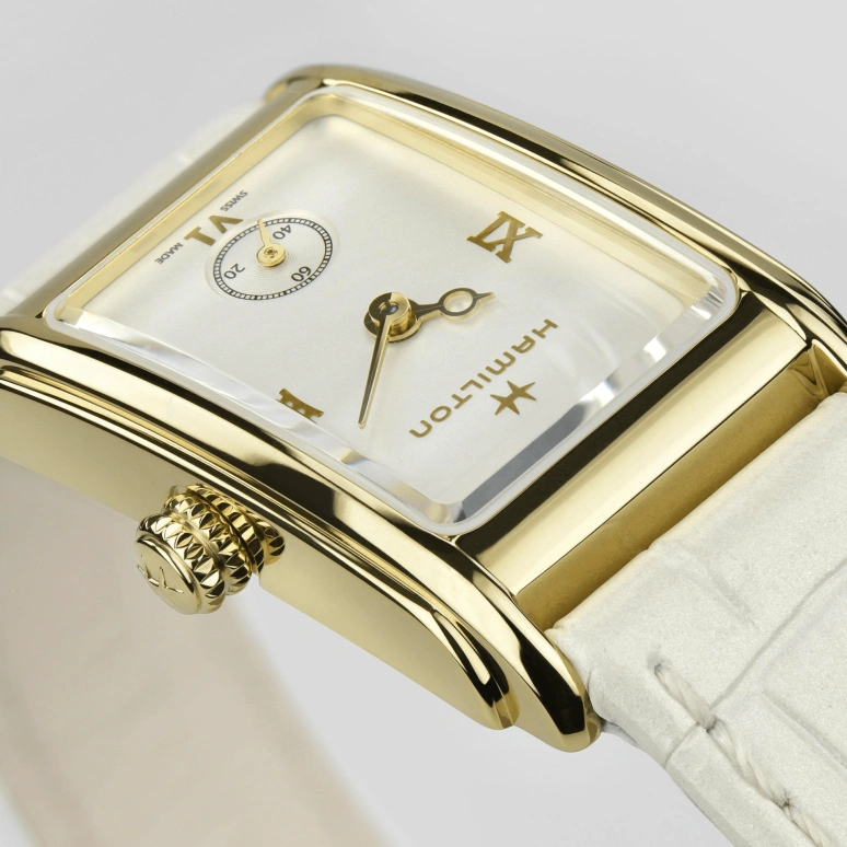 Hamilton,American Classic 18.70x27mm,18.70x27mm,Stainless Steel,White,Quartz,26280hours,Sapphire,Crystal Glass,H11241810