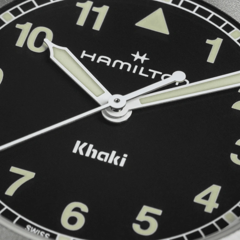 Hamilton,Khaki Field 33mm,33mm,Stainless Steel,Black,Quartz,Sapphire,Glass,Round,H69301130