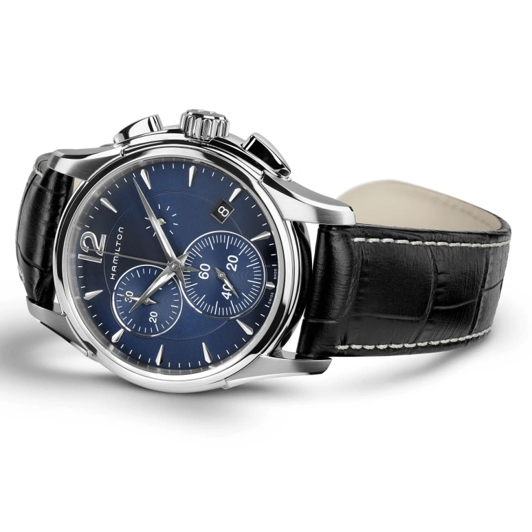 Hamilton,Jazzmaster 42mm,42mm,Stainless Steel,Blue,Quartz,26280hours,Sapphire,Crystal Glass,H32612741