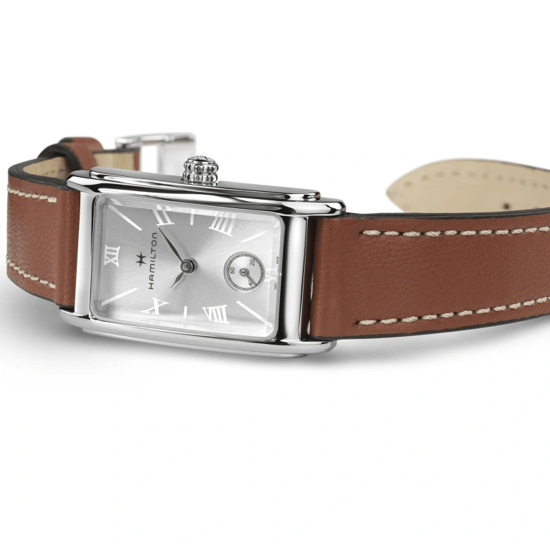 Hamilton,American Classic 18.70x27mm,18.70x27mm,Stainless Steel,Silver,Quartz,26280hours,Sapphire,Crystal Glass,H11221550