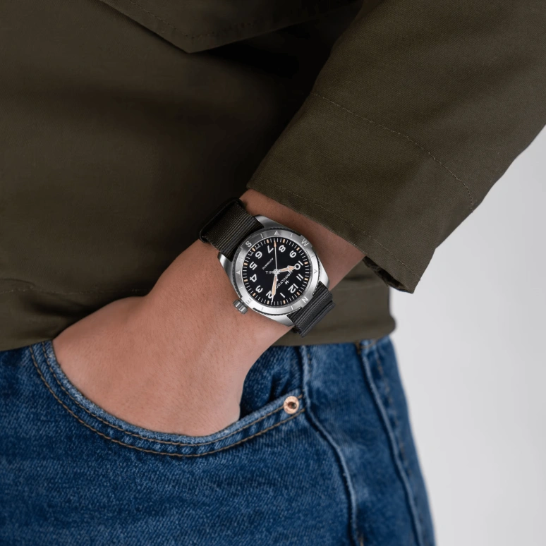 Hamilton,Khaki Field 41mm,41mm,Stainless Steel,Black,Automatic,80hours,In-house Caliber,H70315930