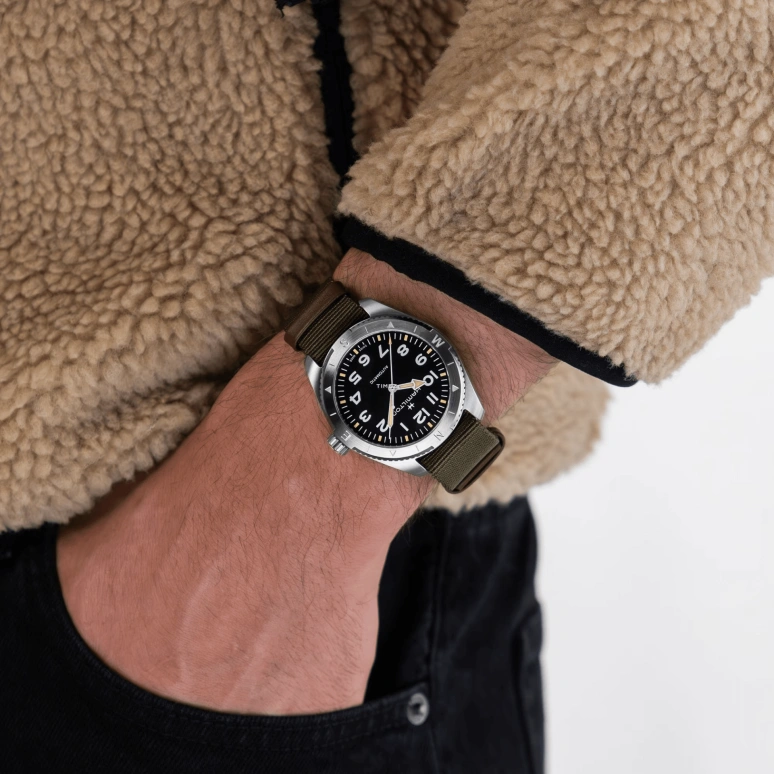 Hamilton,Khaki Field 37mm,37mm,Stainless Steel,Black,Automatic,80hours,In-house Caliber,H70225931
