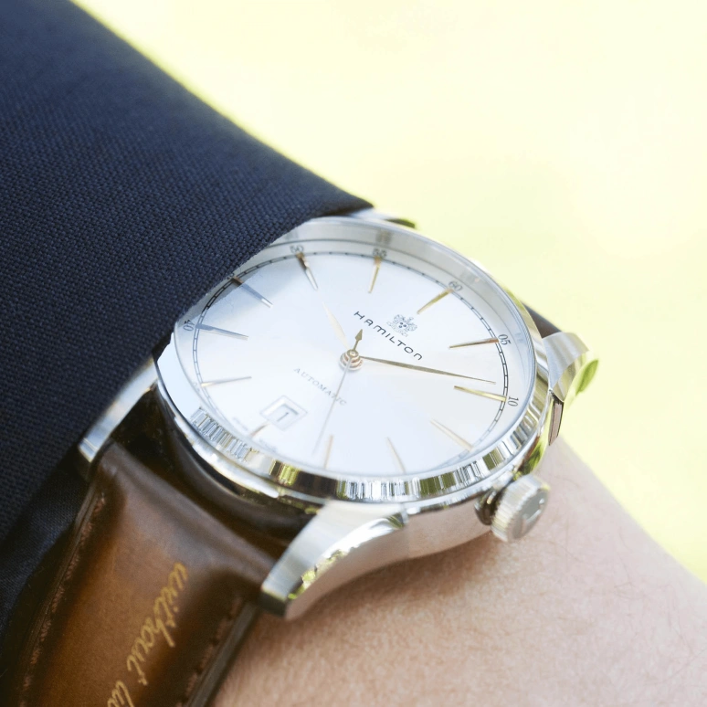 Hamilton,American Classic 42mm,42mm,Stainless Steel,Silver,Automatic,Date,80hours,H42415551