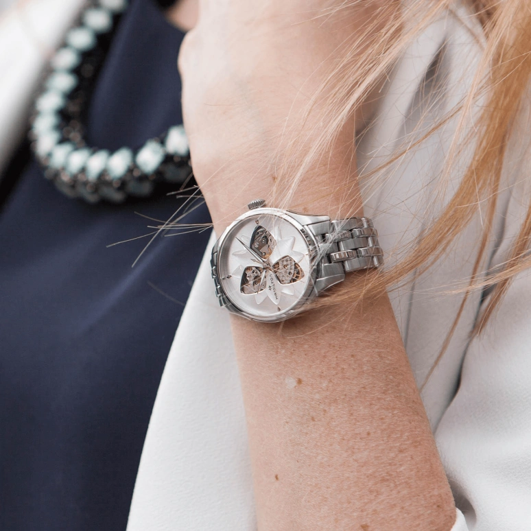 Hamilton,Jazzmaster 34mm,34mm,Stainless Steel,Silver,Automatic,80hours,In-house Caliber,H32115191
