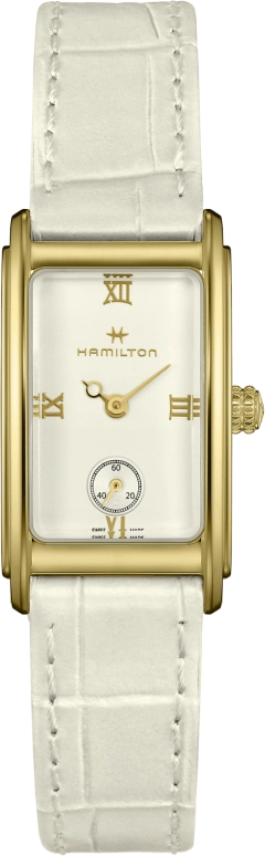 Hamilton,American Classic 18.70x27mm,18.70x27mm,Stainless Steel,White,Quartz,26280hours,Sapphire,Crystal Glass,H11241810
