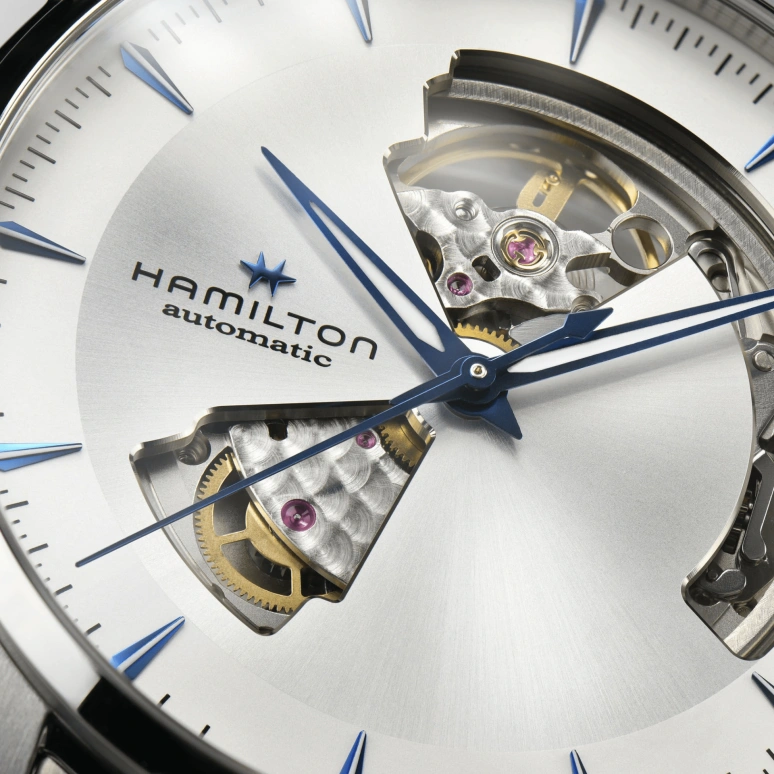 Hamilton,Jazzmaster 40mm,40mm,Stainless Steel,Silver White,Automatic,80hours,In-house Caliber,H32675150