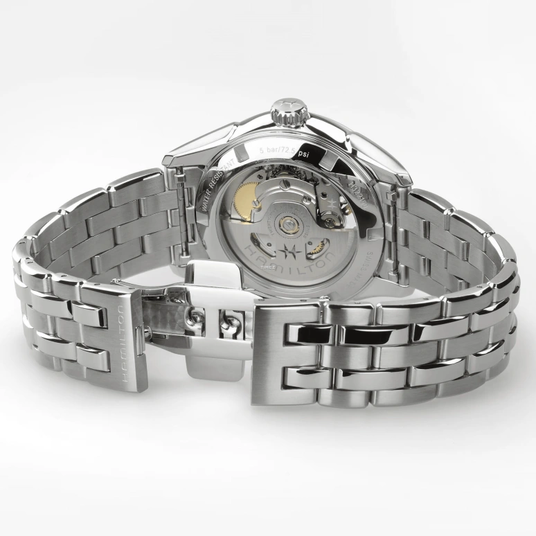 Hamilton,Jazzmaster 36mm,36mm,Stainless Steel,Blue,Automatic,80hours,In-house Caliber,H32215142