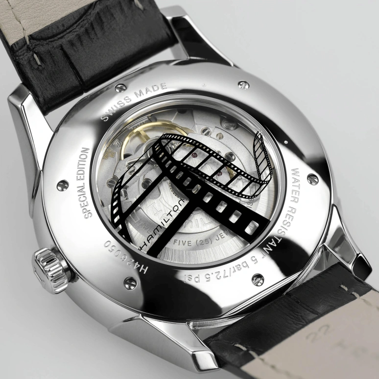 Hamilton,Jazzmaster 42mm,42mm,Stainless Steel,Black,Automatic,42hours,In-house Caliber,H42605731