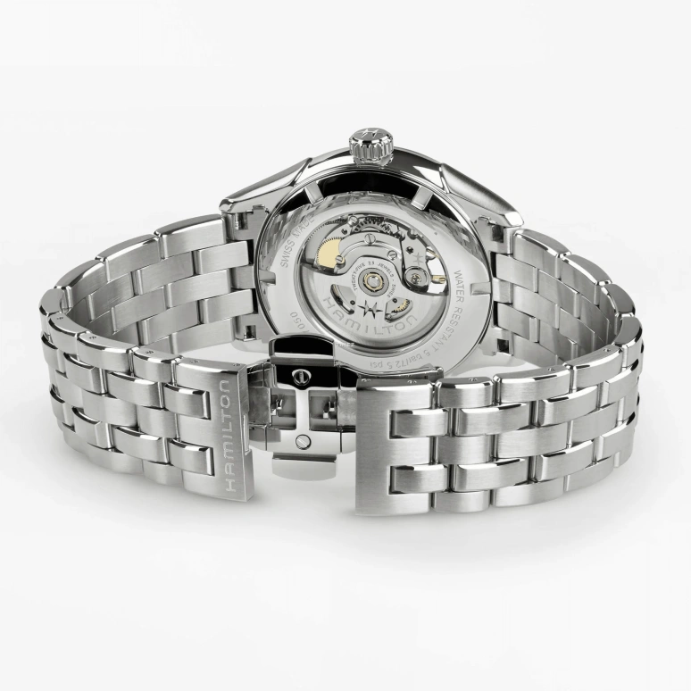 Hamilton,Jazzmaster 42mm,42mm,Stainless Steel,Blue,Automatic,80hours,In-house Caliber,H32705140