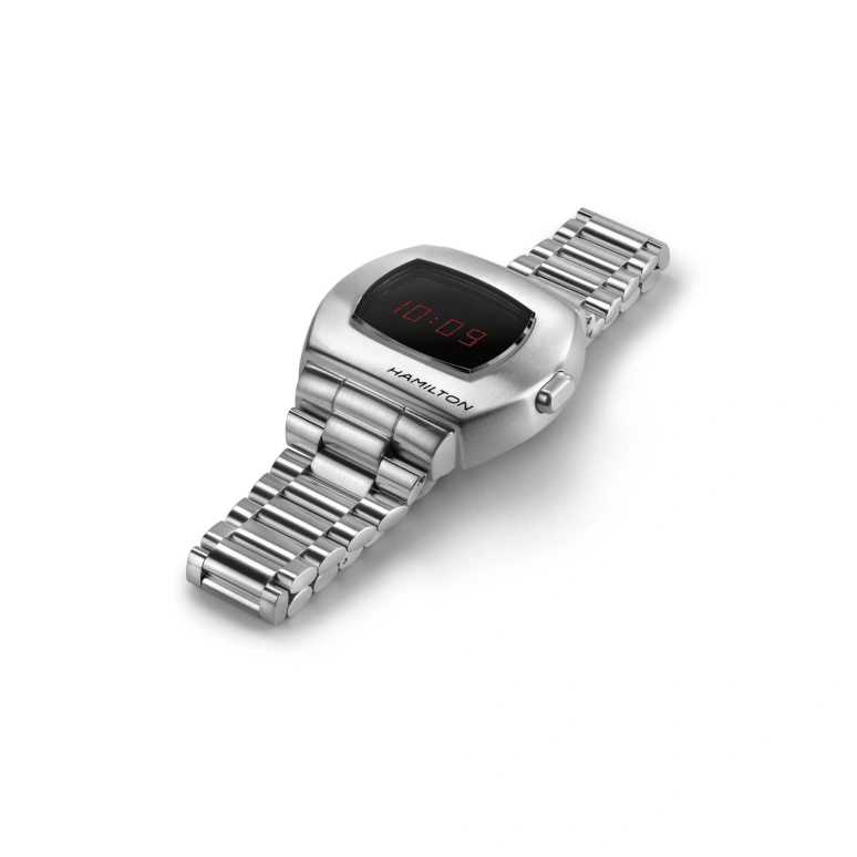 Hamilton,American Classic 40.80x34.70mm,40.80x34.70mm,Stainless Steel,Black,Sapphire,Crystal Glass,Closed,H52414130