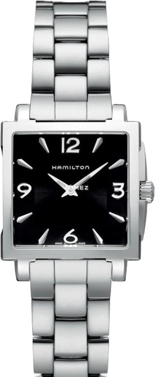 Hamilton,Jazzmaster 29mm,29mm,Stainless Steel,Black,Quartz,Day,26280hours,H32251135
