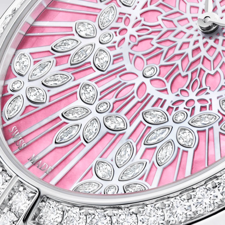 Harry Winston,The Premier 36mm,36mm,Gold,White Gold,Pink,Automatic,In-house Caliber,Mother of Pearl,PRNAHM36WW015