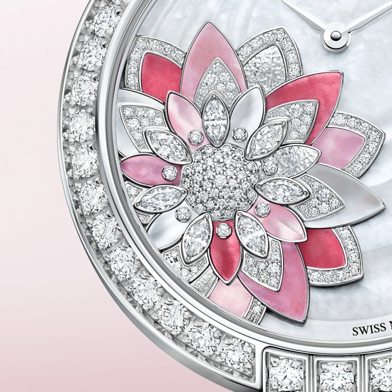 Harry Winston,The Premier 36mm,36mm,Gold,White Gold,White,Automatic,In-house Caliber,Mother of Pearl,PRNAHM36WW027