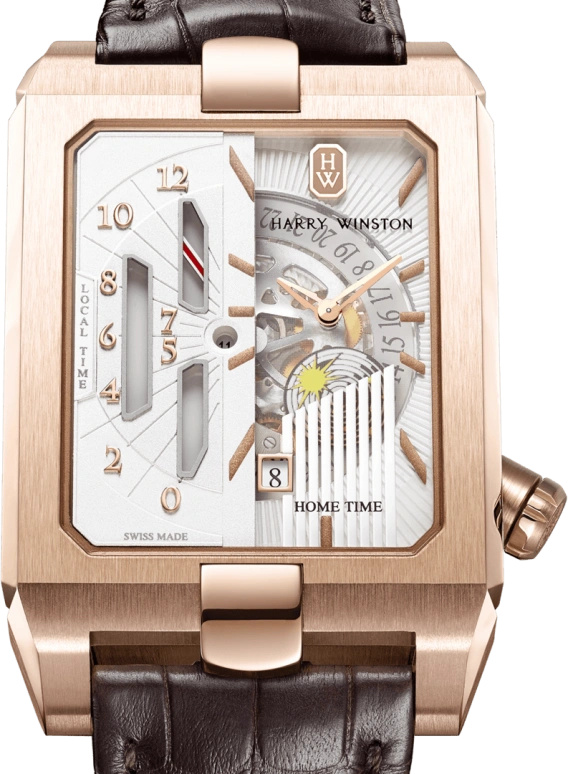 Harry Winston,The Avenue 35.8x53.8mm,35.8x53.8mm,Automatic,In-house Caliber,Open,AVEATZ37RR001