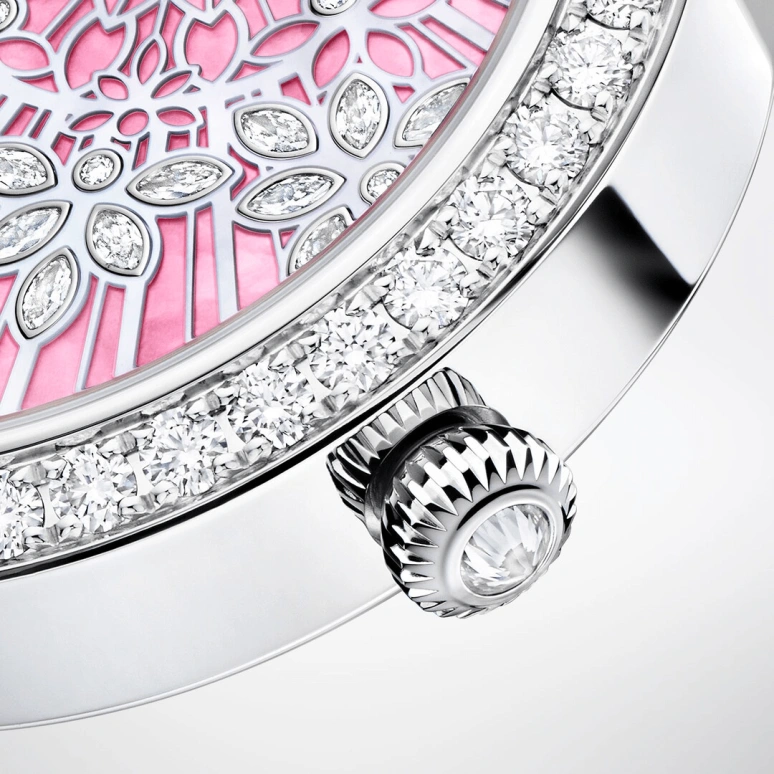Harry Winston,The Premier 36mm,36mm,Gold,White Gold,Pink,Automatic,In-house Caliber,Mother of Pearl,PRNAHM36WW015