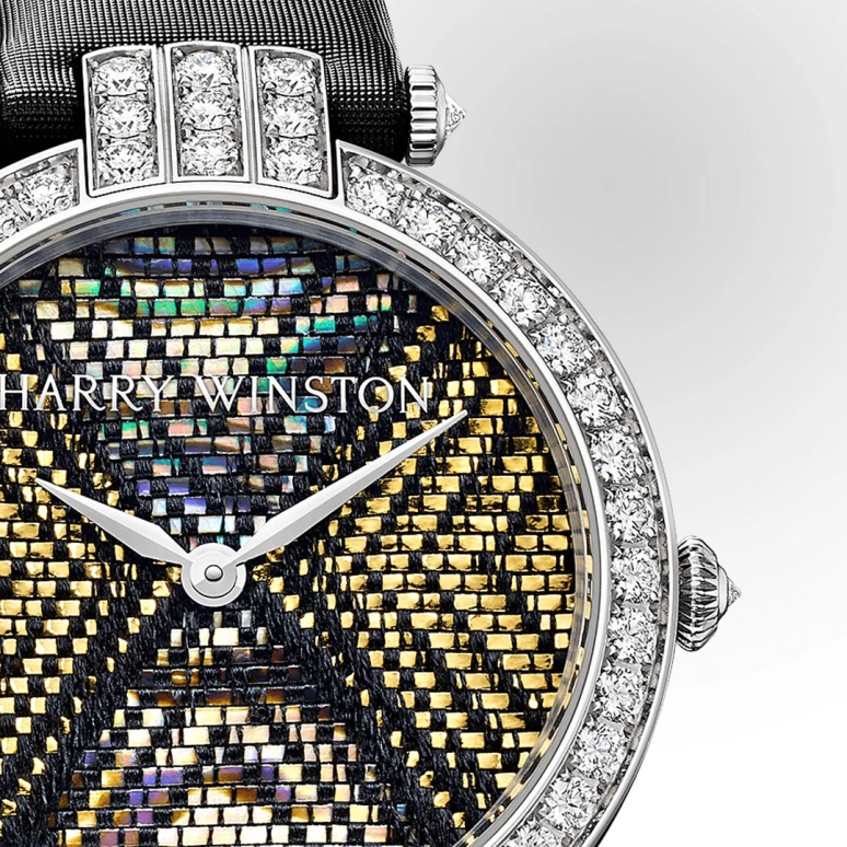 Harry Winston,The Premier 36mm,36mm,Gold,White Gold,Automatic,In-house Caliber,Mother of Pearl,PRNAHM36WW007