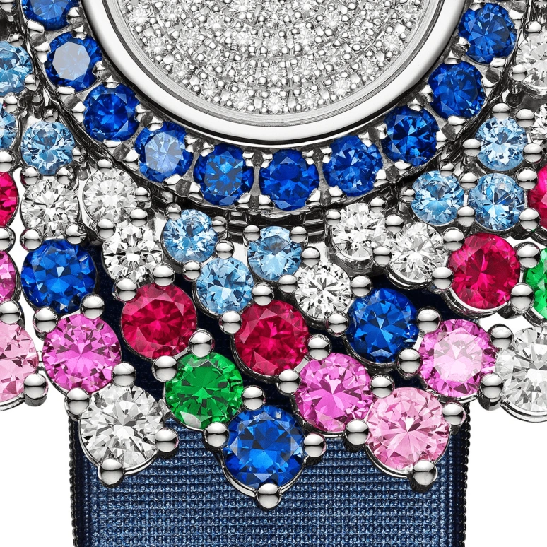 Harry Winston,High Jewelry Timepieces 36mm,36mm,Platinum,Quartz,In-house Caliber,Closed,HJTQHM36PP004