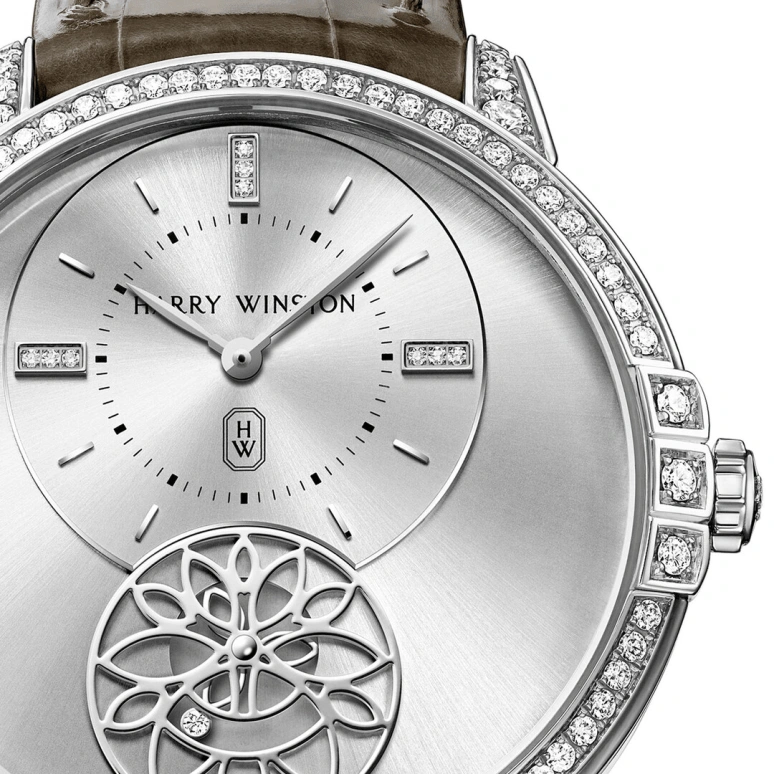 Harry Winston,Midnight 39mm,39mm,Gold,White Gold,Automatic,In-house Caliber,Open,MIDASS39WW001