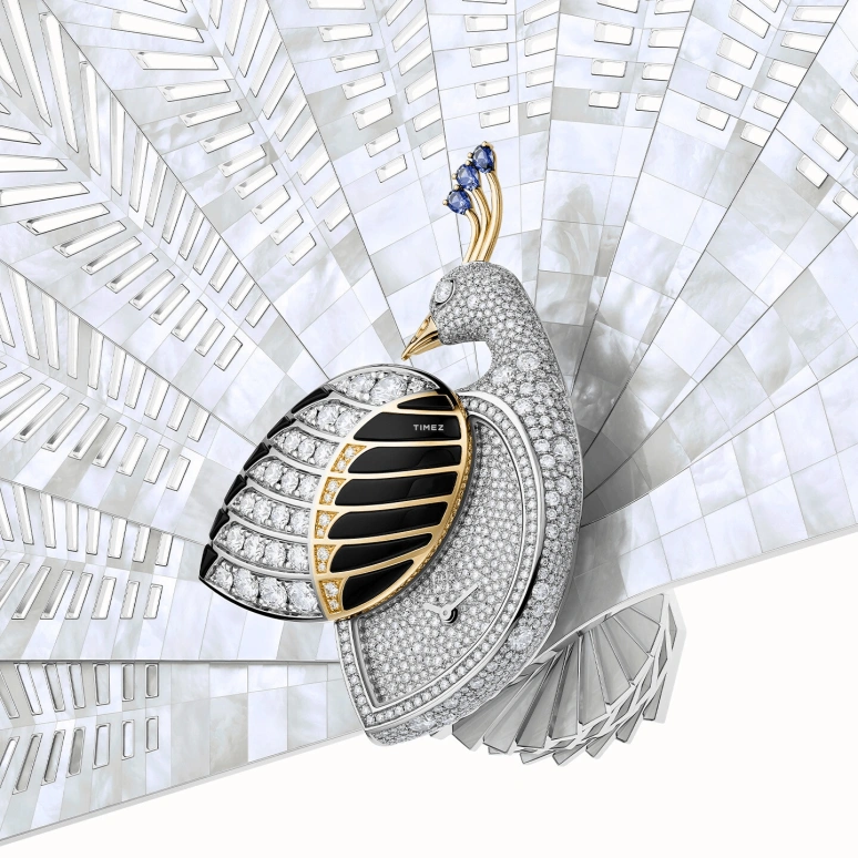 Harry Winston,High Jewelry Timepieces 33mm,33mm,White Gold,Yellow Gold,Silver,Quartz,In-house Caliber,Other,HJTQHM00WW006