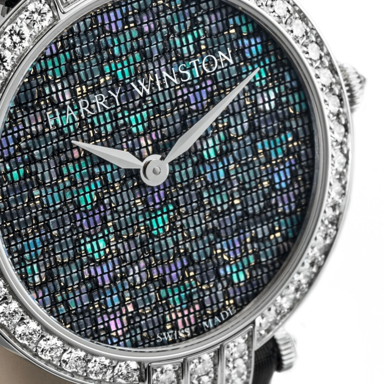 Harry Winston,The Premier 36mm,36mm,Gold,White Gold,Automatic,In-house Caliber,Mother of Pearl,PRNAHM36WW008