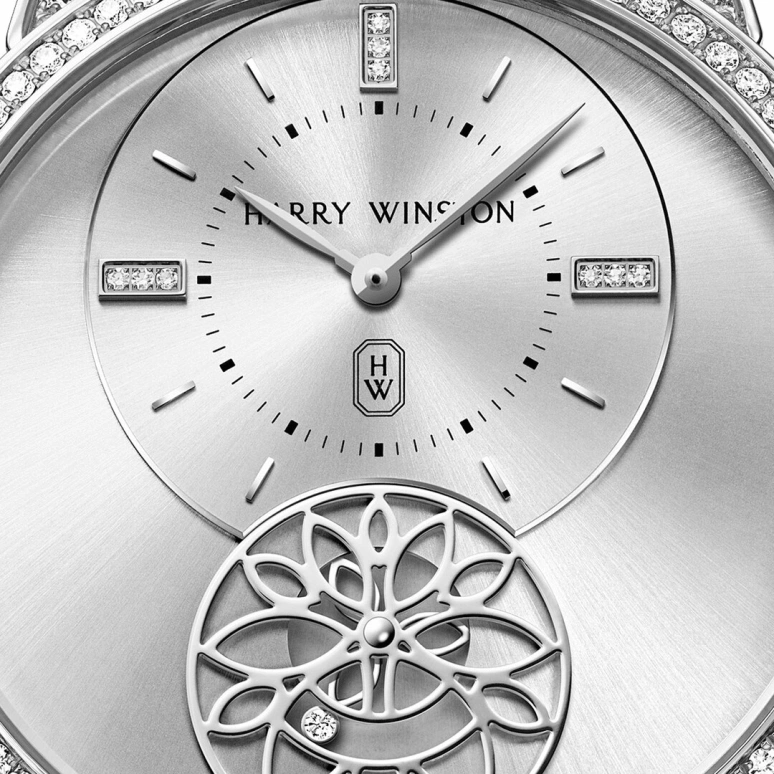 Harry Winston,Midnight 39mm,39mm,Gold,White Gold,Automatic,In-house Caliber,Open,MIDASS39WW001