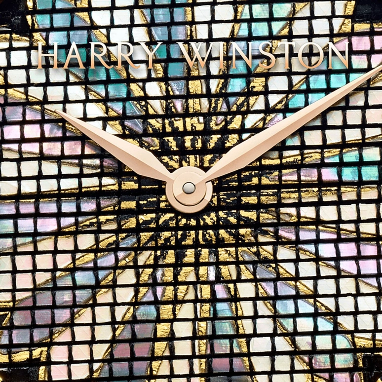 Harry Winston,The Premier 36mm,36mm,Rose Gold,Gold,Automatic,In-house Caliber,Mother of Pearl,PRNAHM36RR012