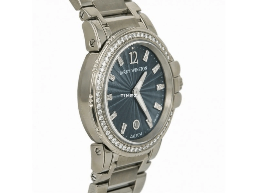 Harry Winston,The Ocean 36mm,36mm,Stainless Steel,Grey,Quartz,Day,Sapphire,Crystal Glass,411LQ36Z