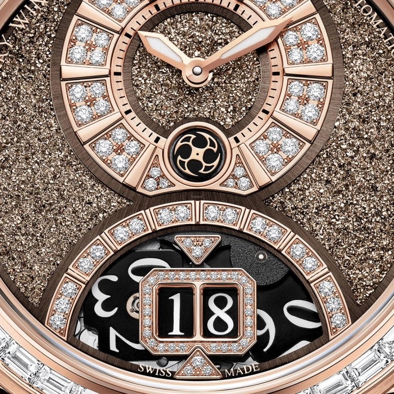 Harry Winston,The Ocean 42.2mm,42.2mm,Rose Gold,Gold,Automatic,In-house Caliber,Open,OCEABD42RR003