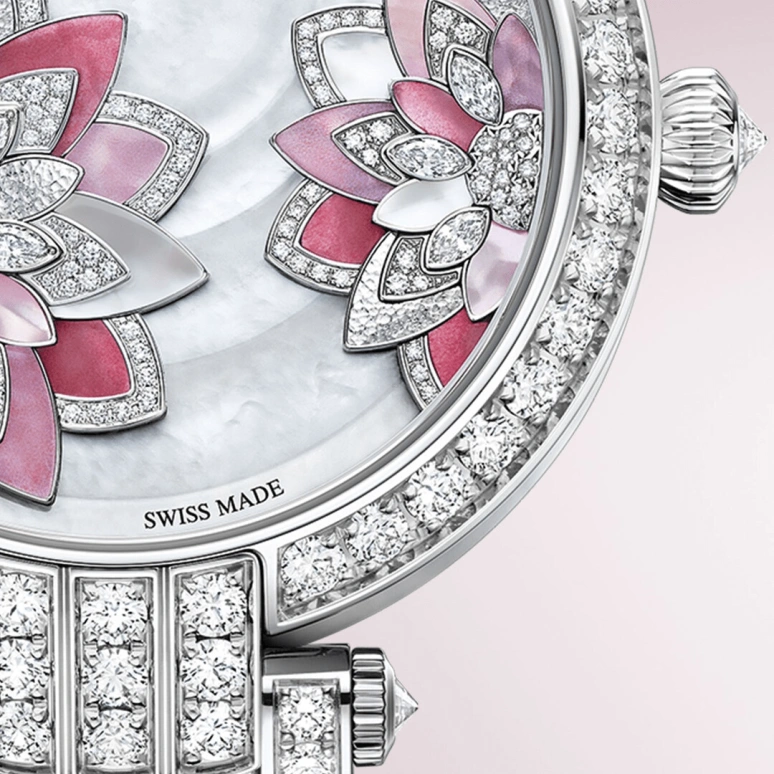 Harry Winston,The Premier 36mm,36mm,Gold,White Gold,White,Automatic,In-house Caliber,Mother of Pearl,PRNAHM36WW035
