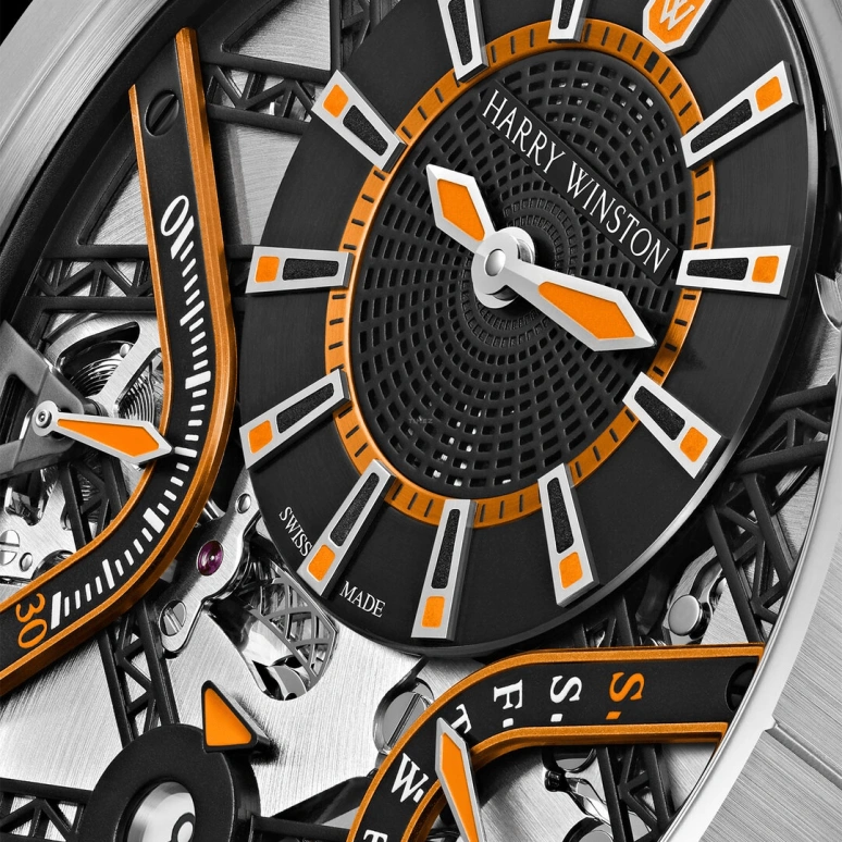 Harry Winston,The Ocean 42.2mm,42.2mm,Zalium,Automatic,In-house Caliber,Open,OCEABI42ZZ003