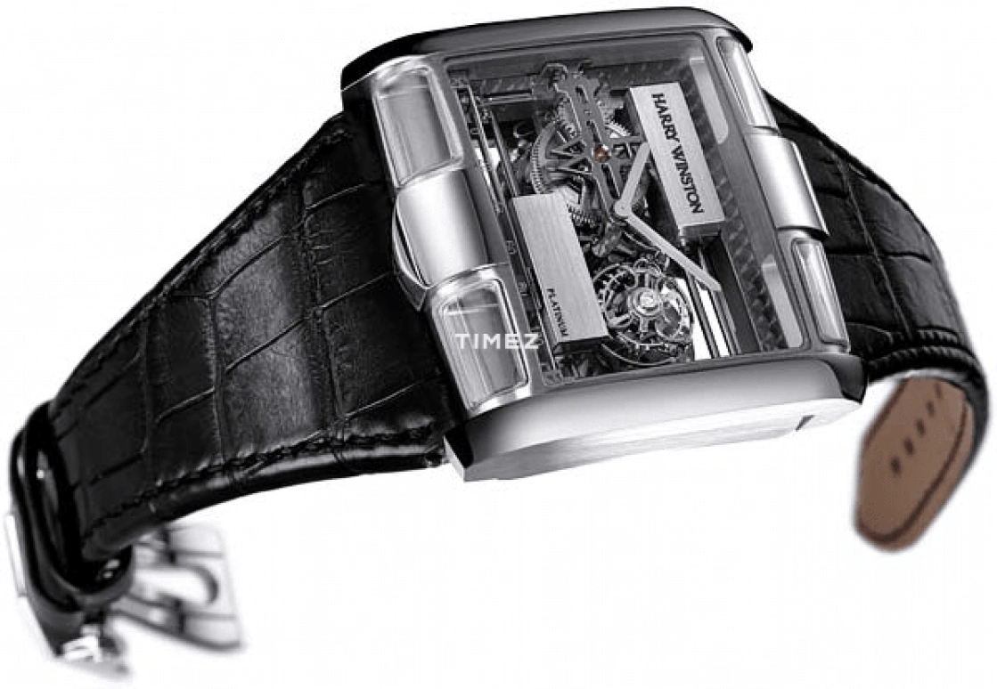 Harry Winston,Other 49x47mm,49x47mm,White Gold,Skeleton,Automatic,Tourbillon,Sapphire,Crystal Glass,350,350-MATRL