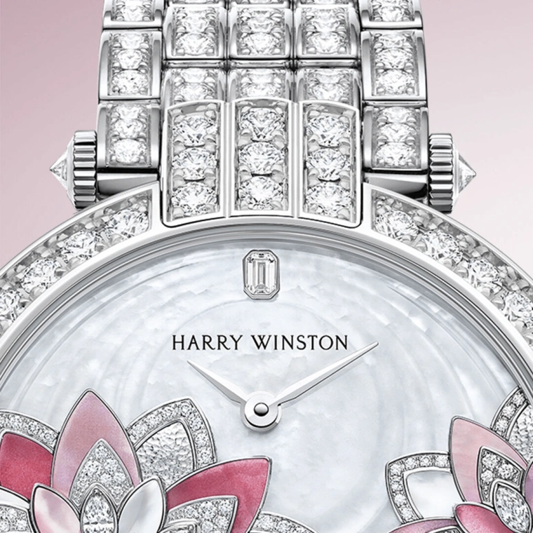 Harry Winston,The Premier 36mm,36mm,Gold,White Gold,White,Automatic,In-house Caliber,Mother of Pearl,PRNAHM36WW035