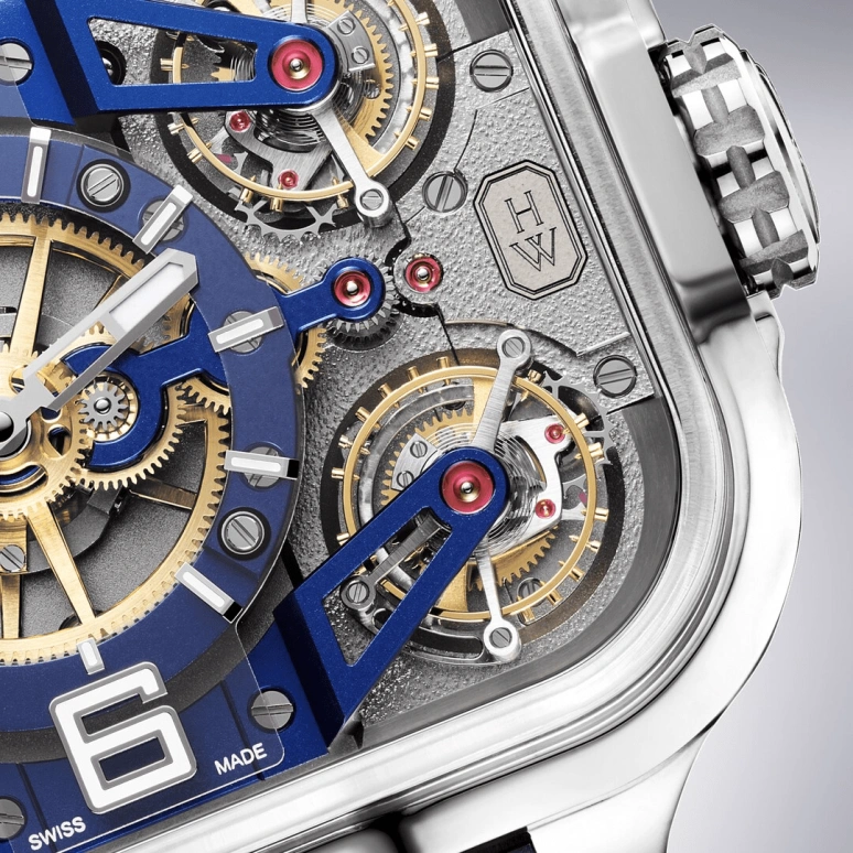 Harry Winston,Histoire de Tourbillon & Opus 53.3x39.1mm,53.3x39.1mm,Platinum,Handwound,In-house Caliber,Open,HCOMQT53PP001