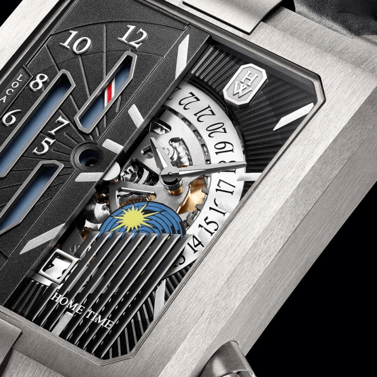 Harry Winston,The Avenue 35.8x53.8mm,35.8x53.8mm,Zalium,Automatic,In-house Caliber,Open,AVEATZ37ZZ001
