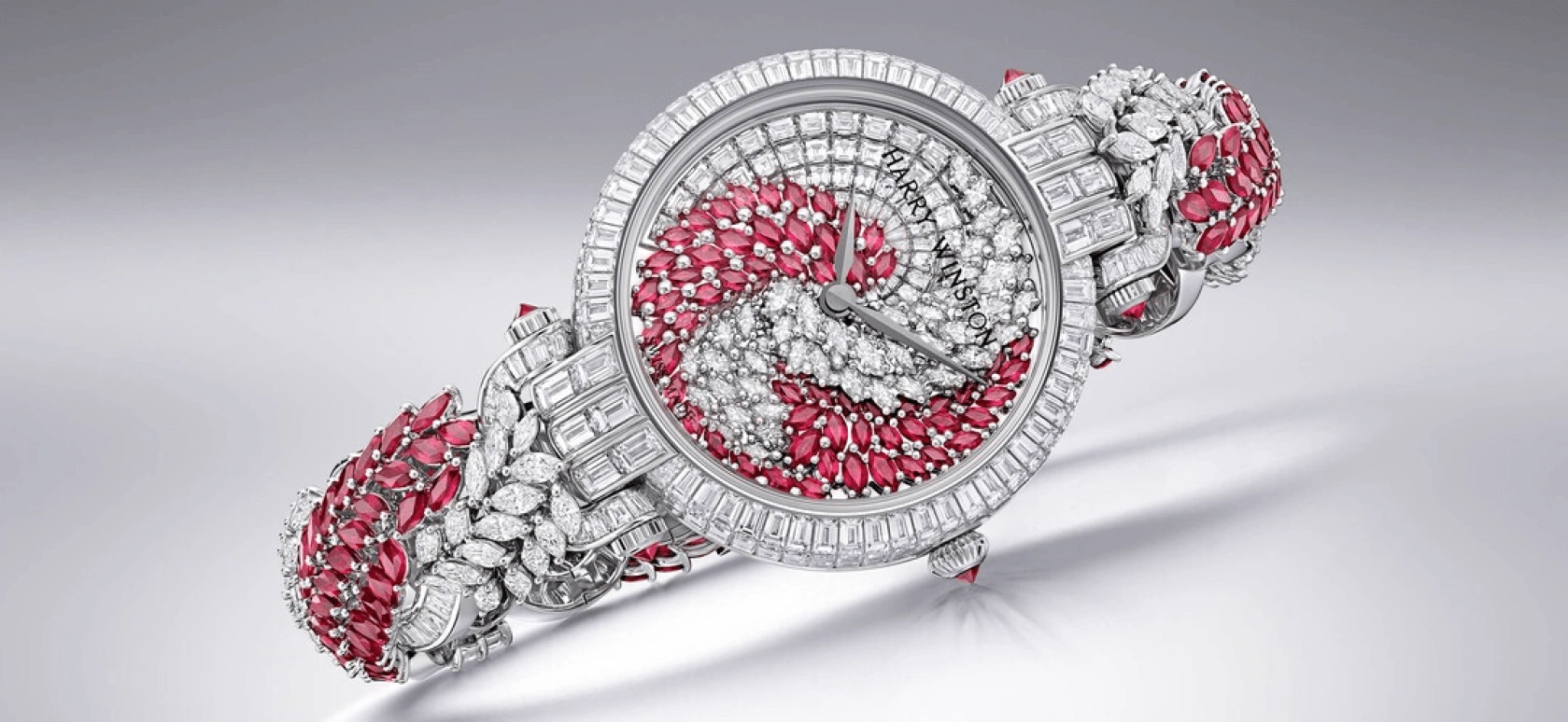Harry Winston,High Jewelry Timepieces 36mm,36mm,Platinum,Automatic,In-house Caliber,Open,HJTAHM36PP001