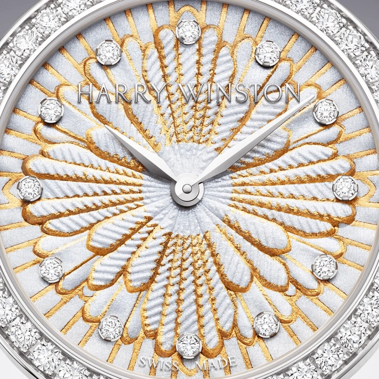 Harry Winston,The Premier 36mm,36mm,Gold,White Gold,Automatic,In-house Caliber,Open,PRNAHM36WW020