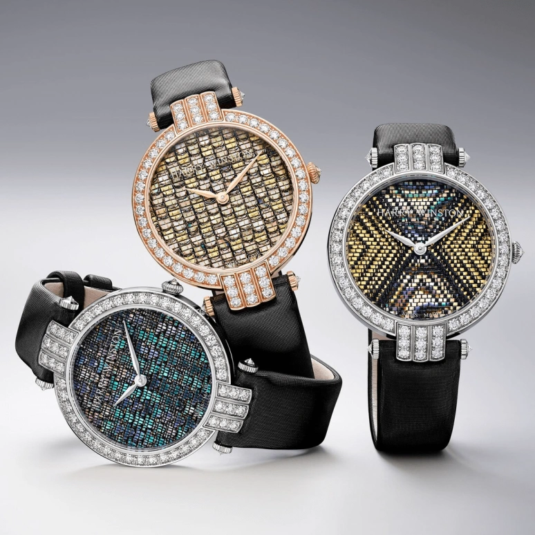 Harry Winston,The Premier 36mm,36mm,Rose Gold,Gold,Automatic,In-house Caliber,Mother of Pearl,PRNAHM36RR013