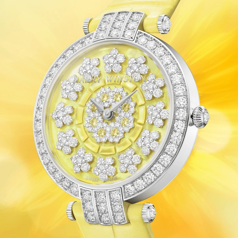 Harry Winston,The Premier 36mm,36mm,White Gold,Yellow,Automatic,In-house Caliber,Round,PRNAHM36WW047